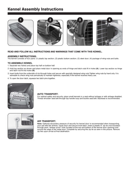 TravelPaw™ Portable Kennel 🐾✈️